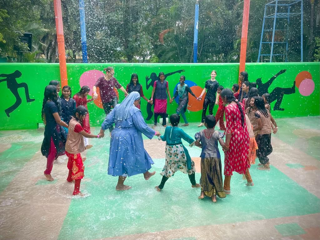 Spazio condiviso dell'orfanotrofio sostenuto dal progetto Astreo